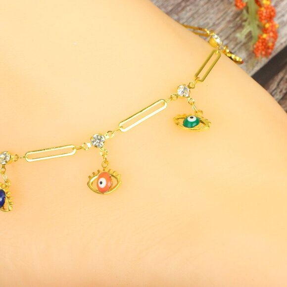 "Elegant Handmade Anklet – Delicate Jewelry for Women, MAR091427 - Picture 3 of 10